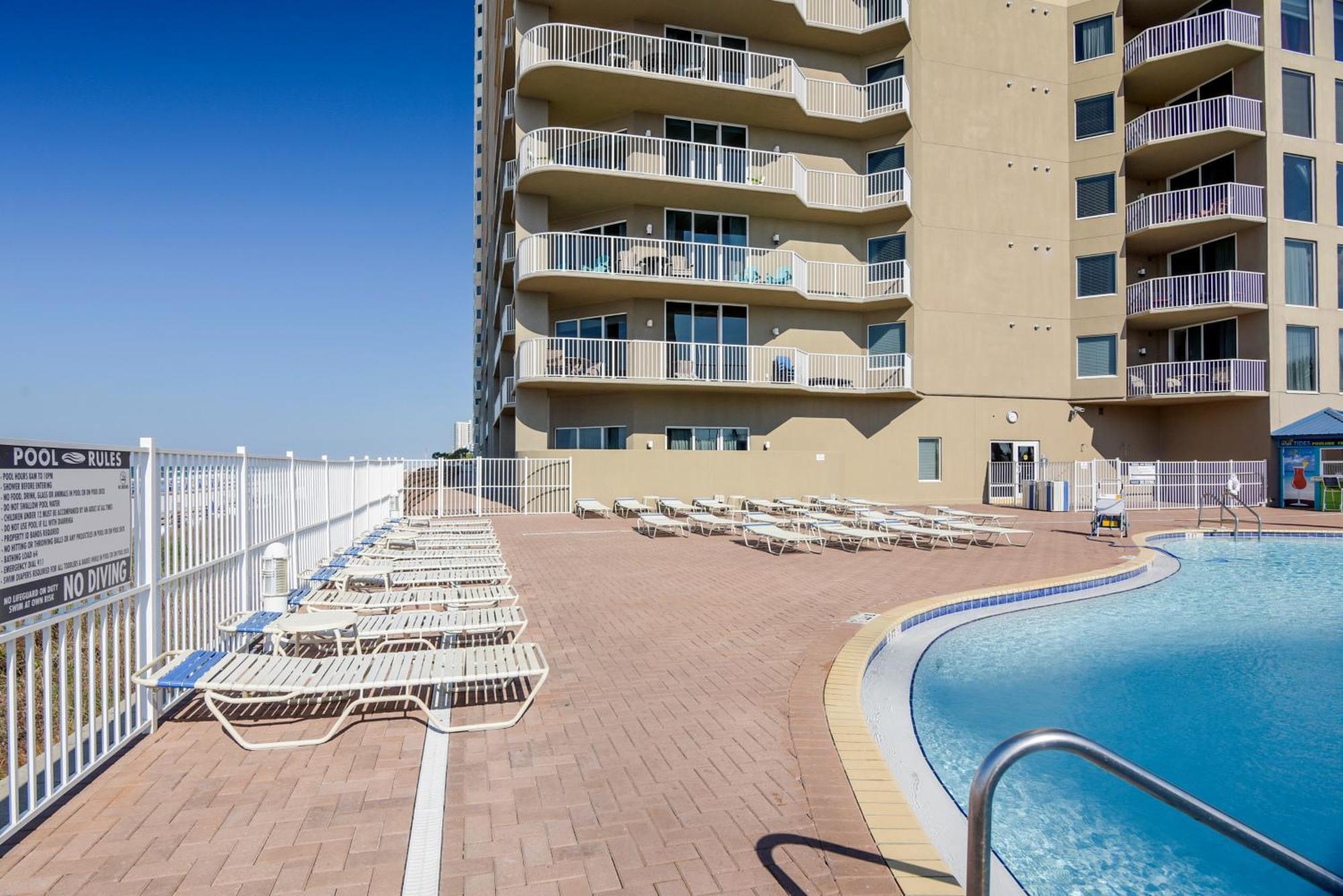 Gone Coastal - Tidewater Beach Resort #2410 By Book That Condo Panama Stadt Exterior foto