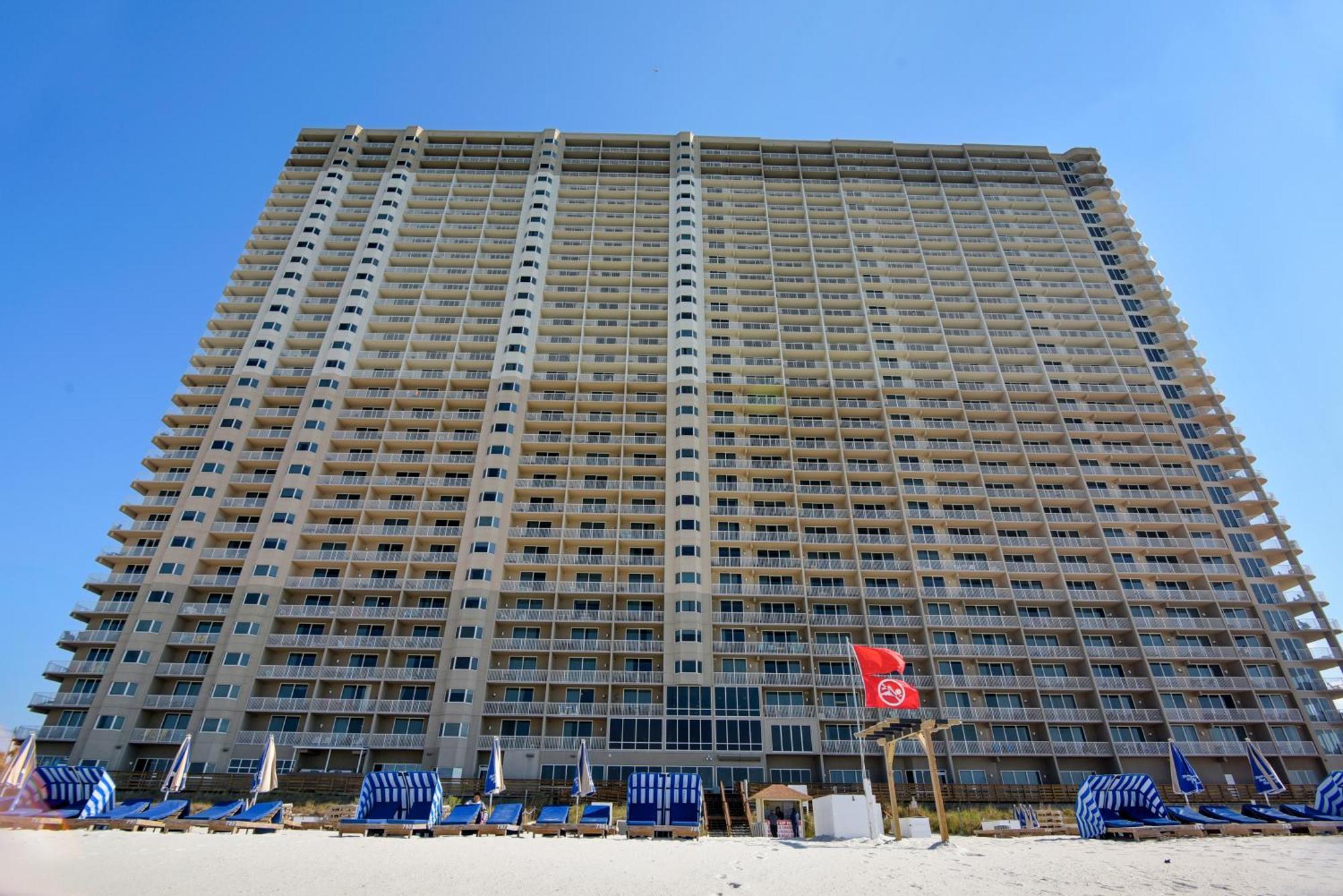 Gone Coastal - Tidewater Beach Resort #2410 By Book That Condo Panama Stadt Exterior foto